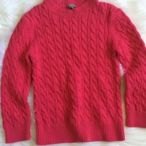 Ann Taylor girl’s pink sweater size small